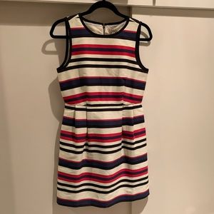 J. Crew Nautical Striped Dress